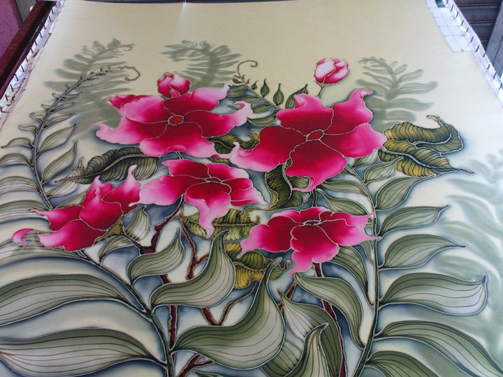 Contoh Gambar Lukisan Batik - Contoh Su